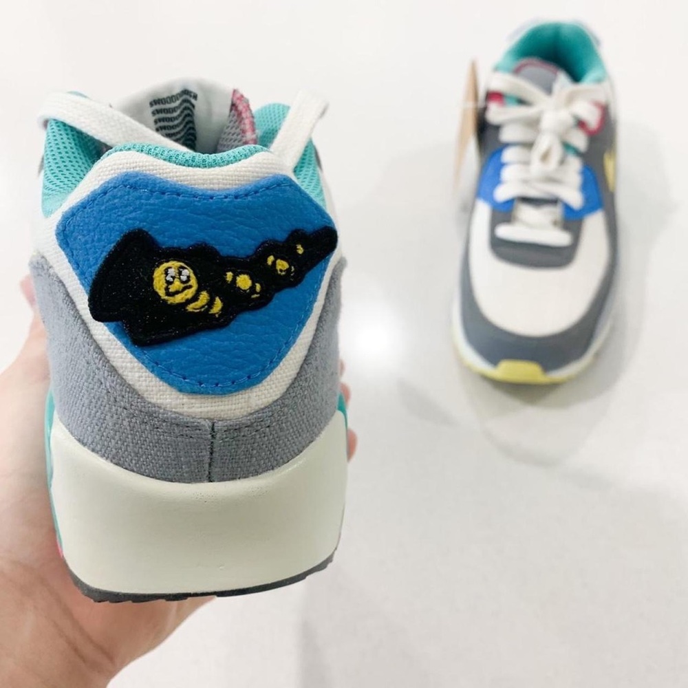 🤍💚💛💙 New Nike Air Max 90 Multi Color Sneakers - Picture 3 of 3